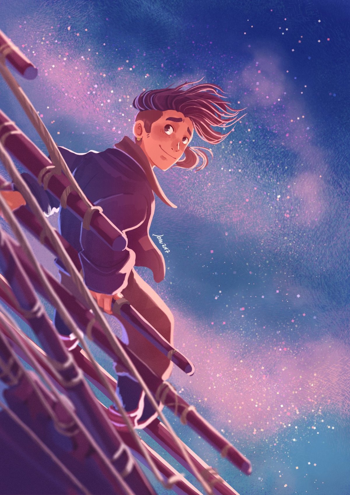 Планета сокровищ Джим Хокинс прическа