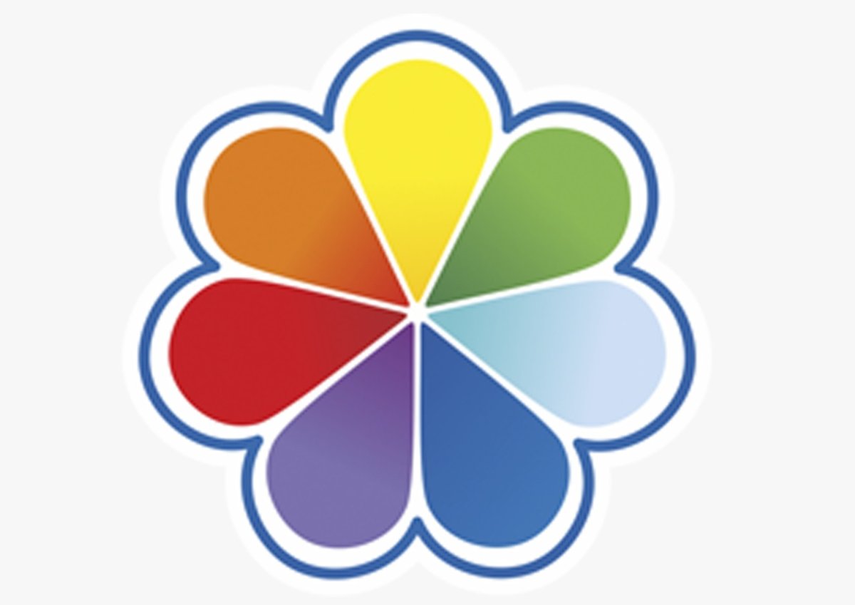 Оформление группы информацией в виде цветка