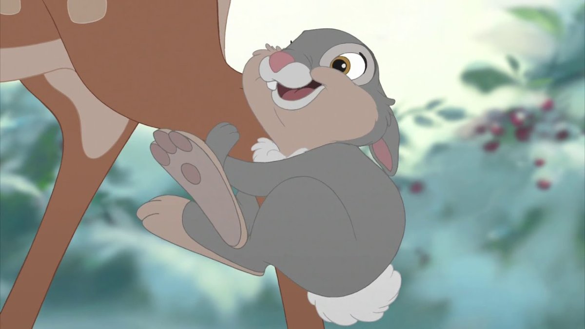 Мультфильм Бэмби заяц