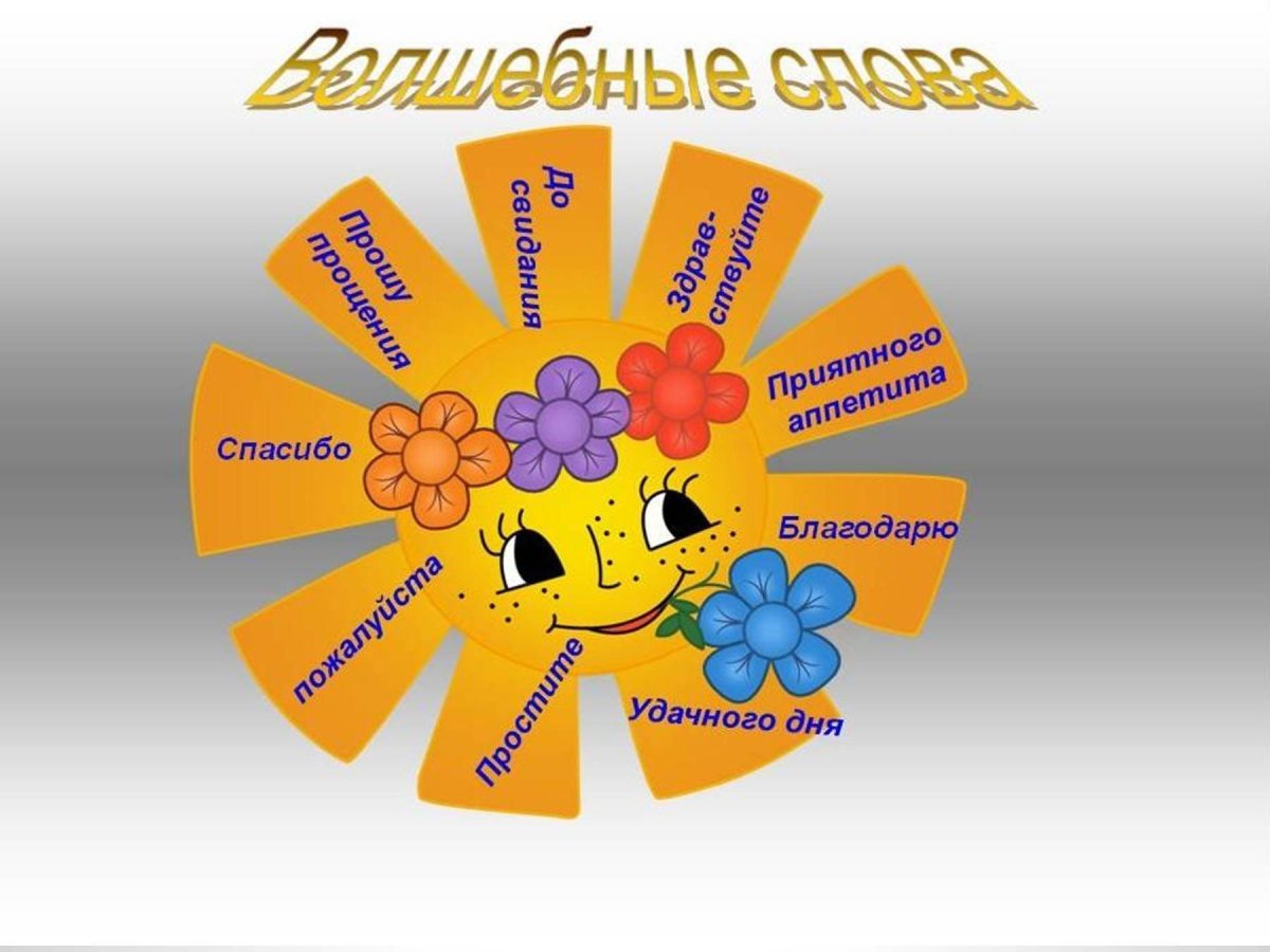 Волшебные слова для детей
