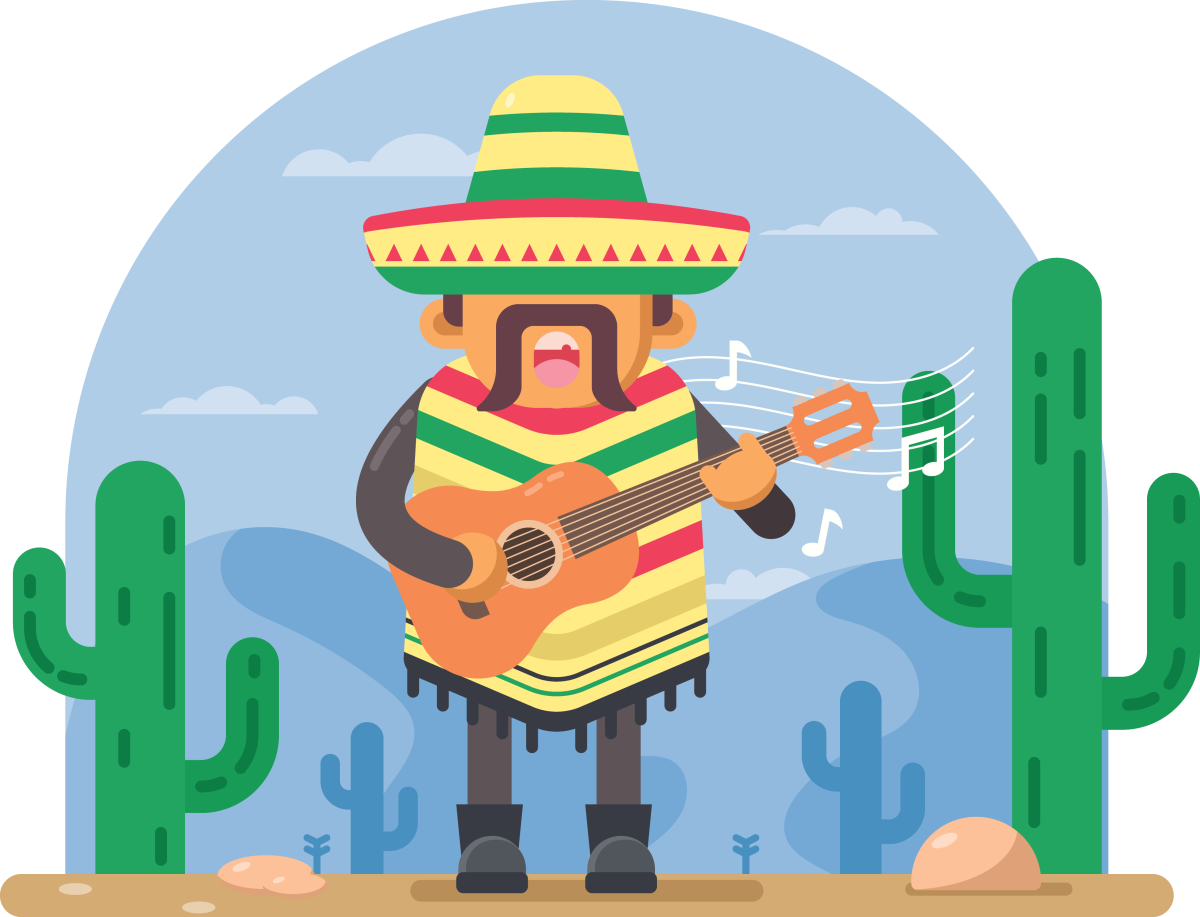 Векторные иллюстрации Мексика