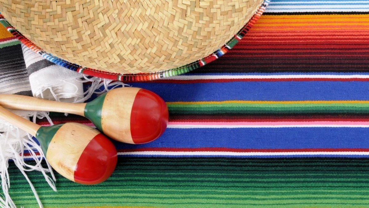 Мексиканская вечеринка фон