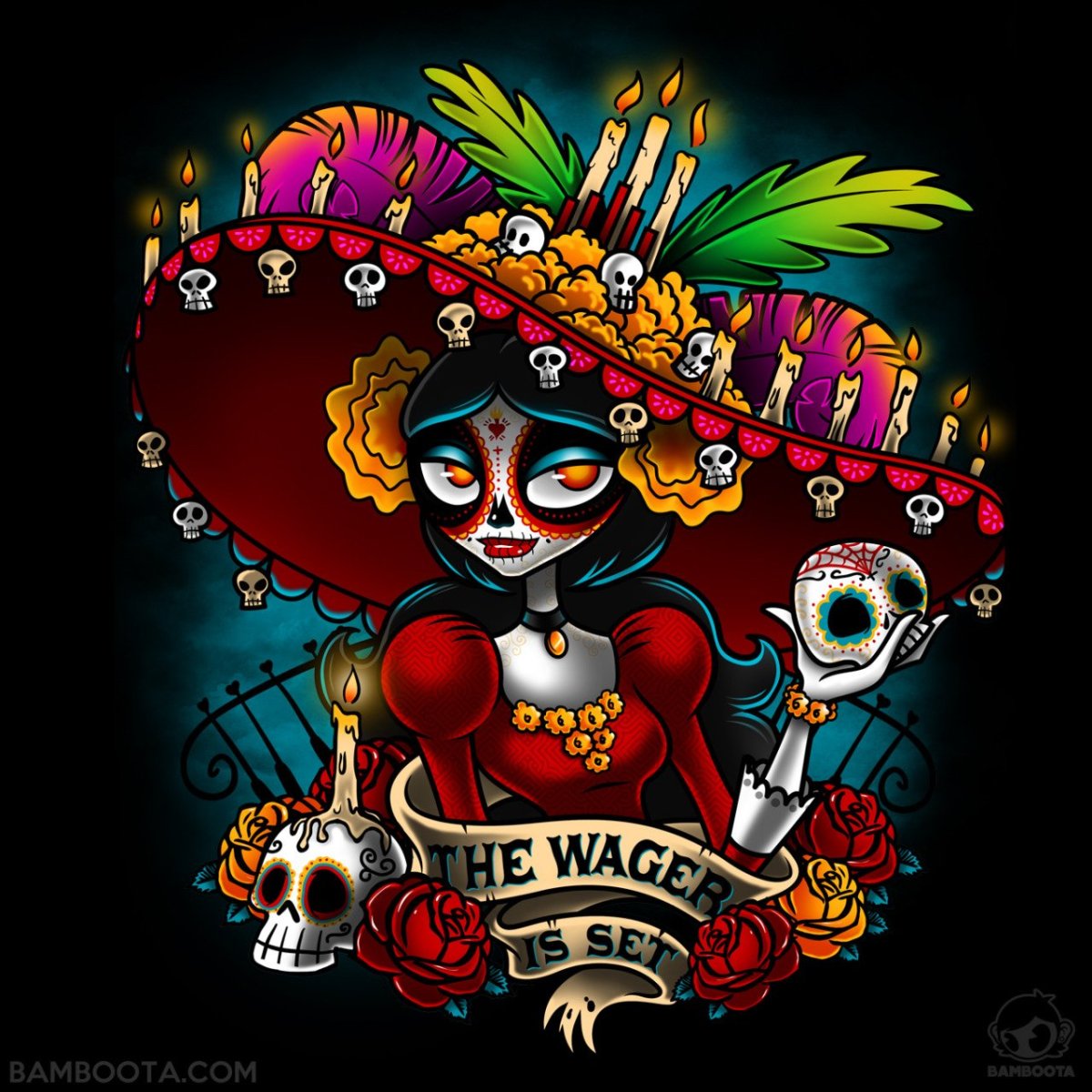 Наклейки в мексиканском стиле