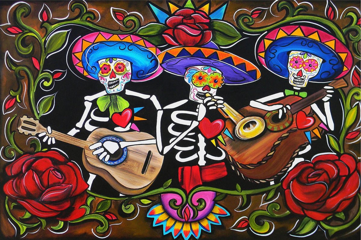 Мексиканский фон для презентации