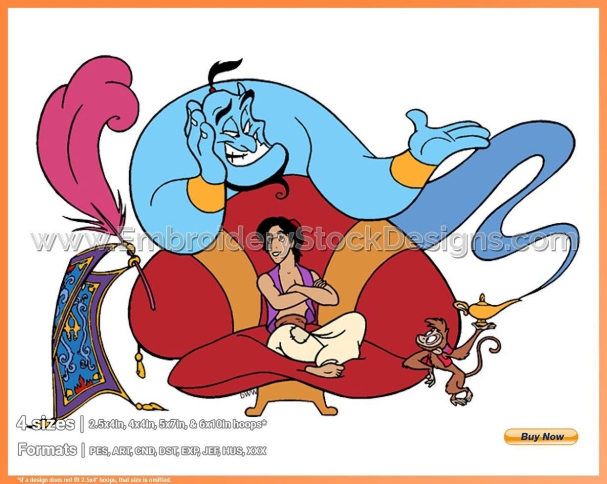 Джин рисунок