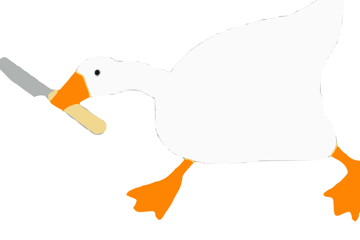 Гуси живопись желтые