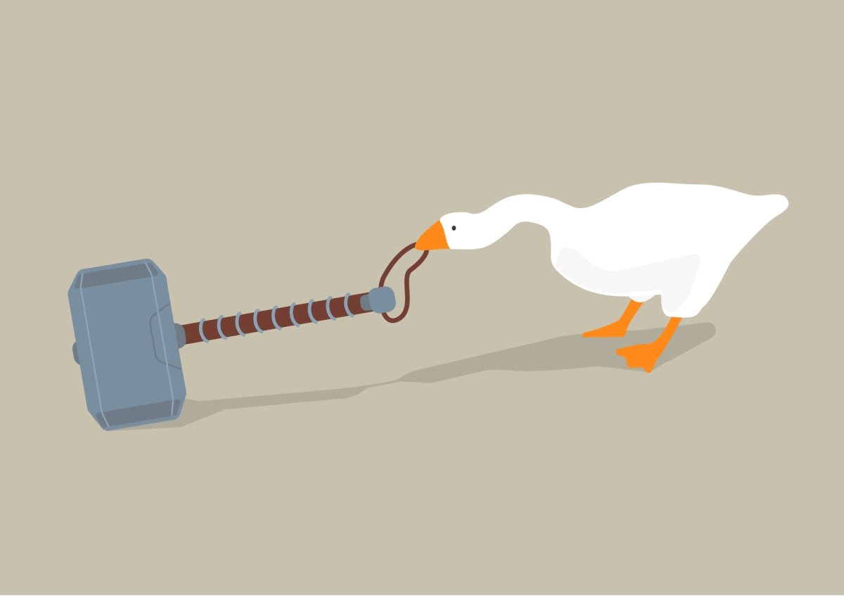 Арты с гусём