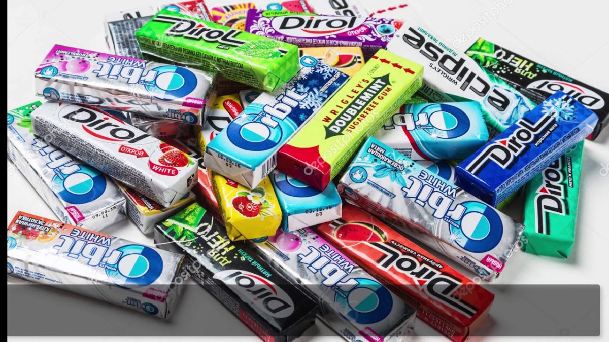 Жвачка клипарт на прозрачном фоне