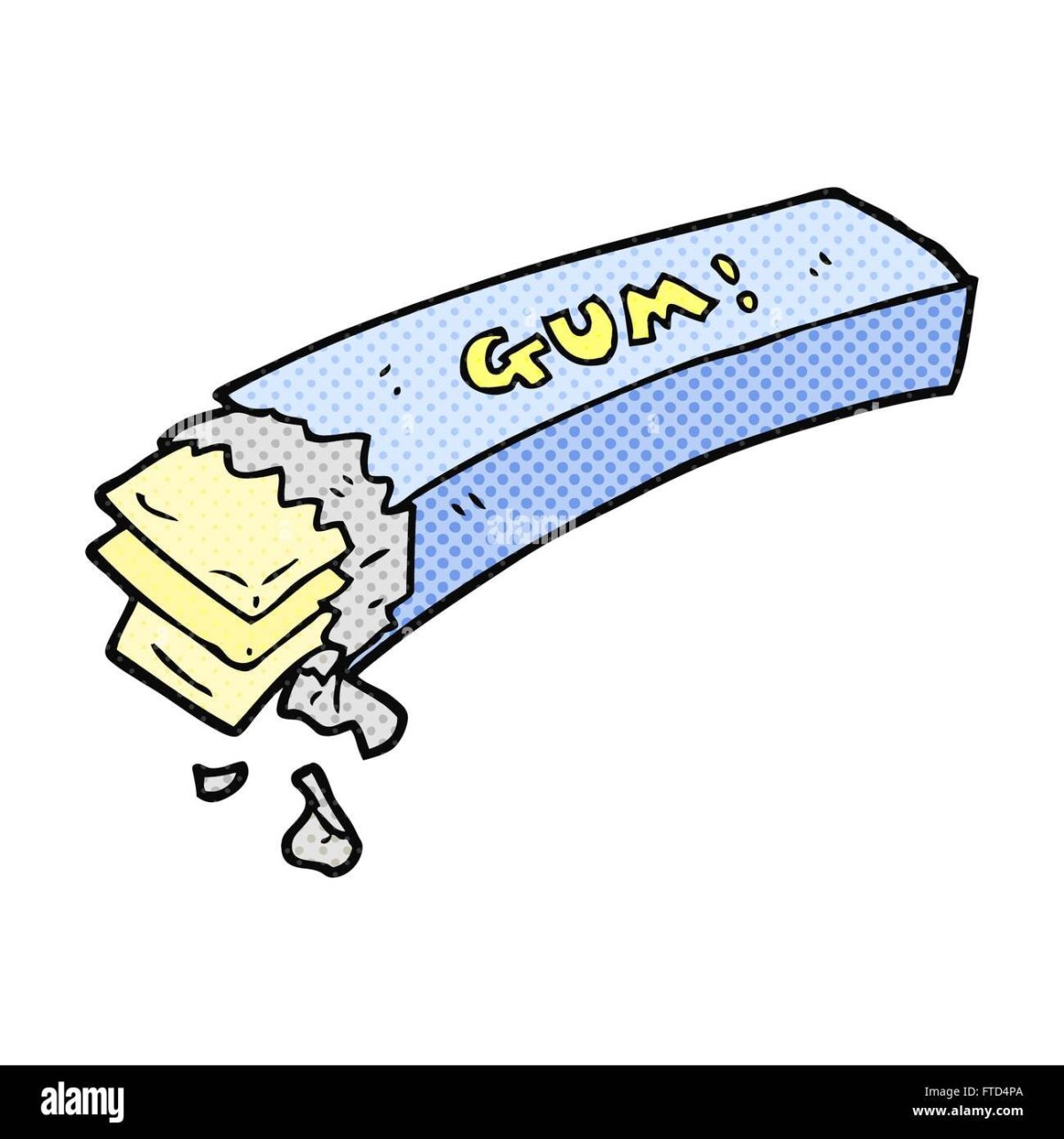 Жвачка иллюстрация