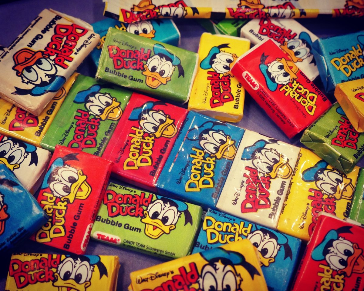 Жвачка в упаковке