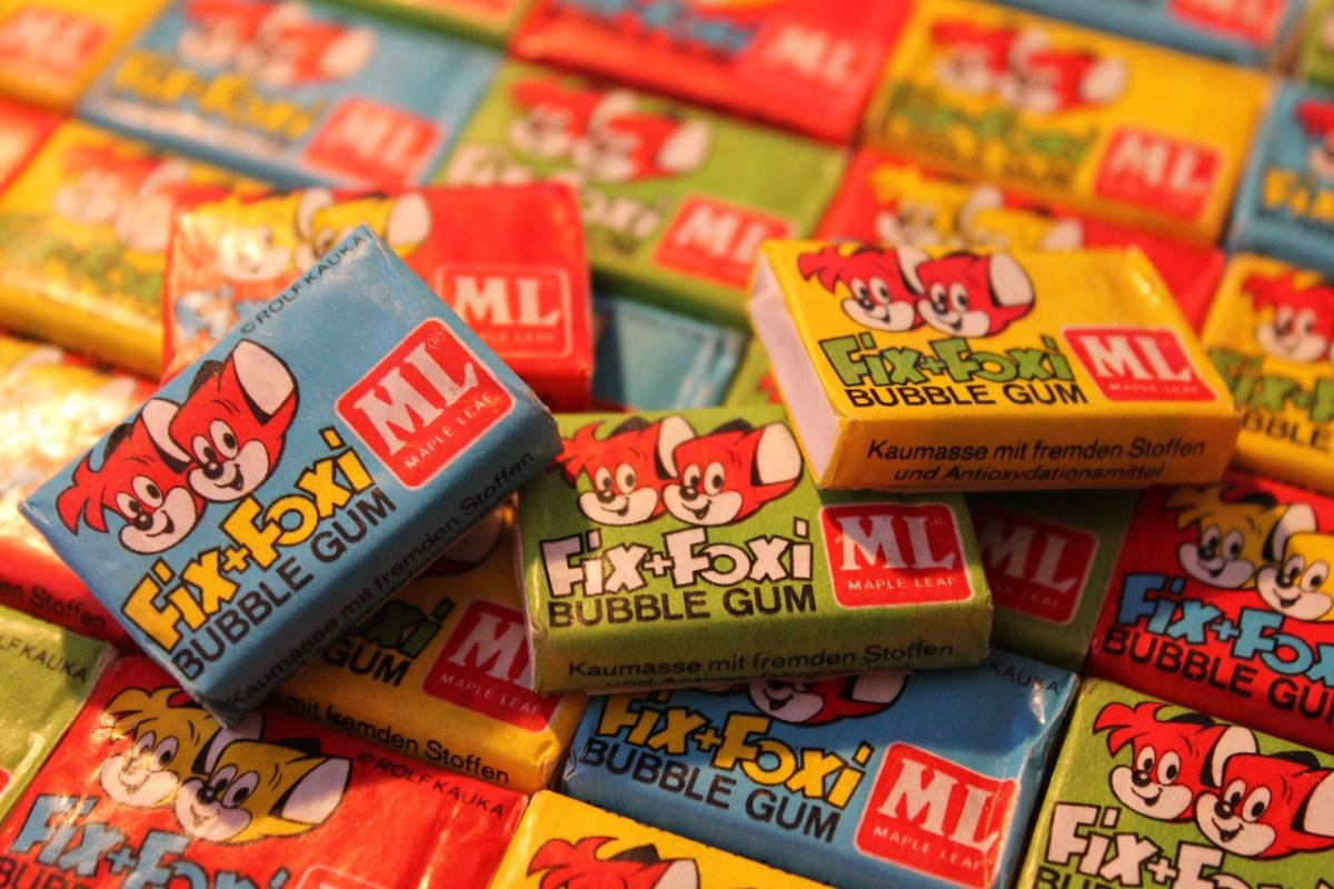 Много разных жвачек