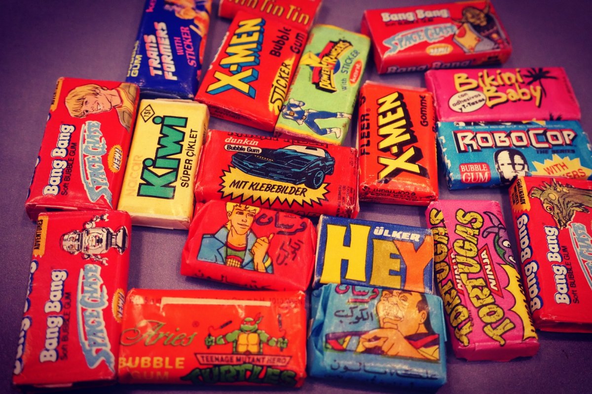 Упаковка от жвачки