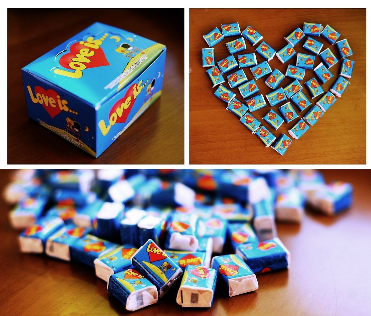 Love is жвачка вкладыши