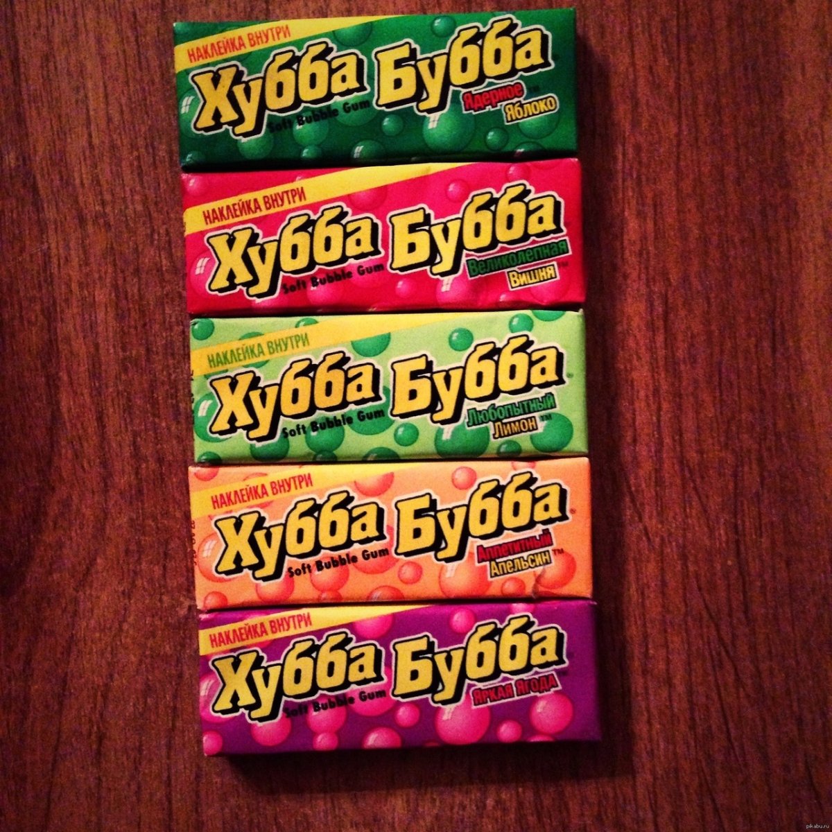 Жевательная резинка 80-х годов