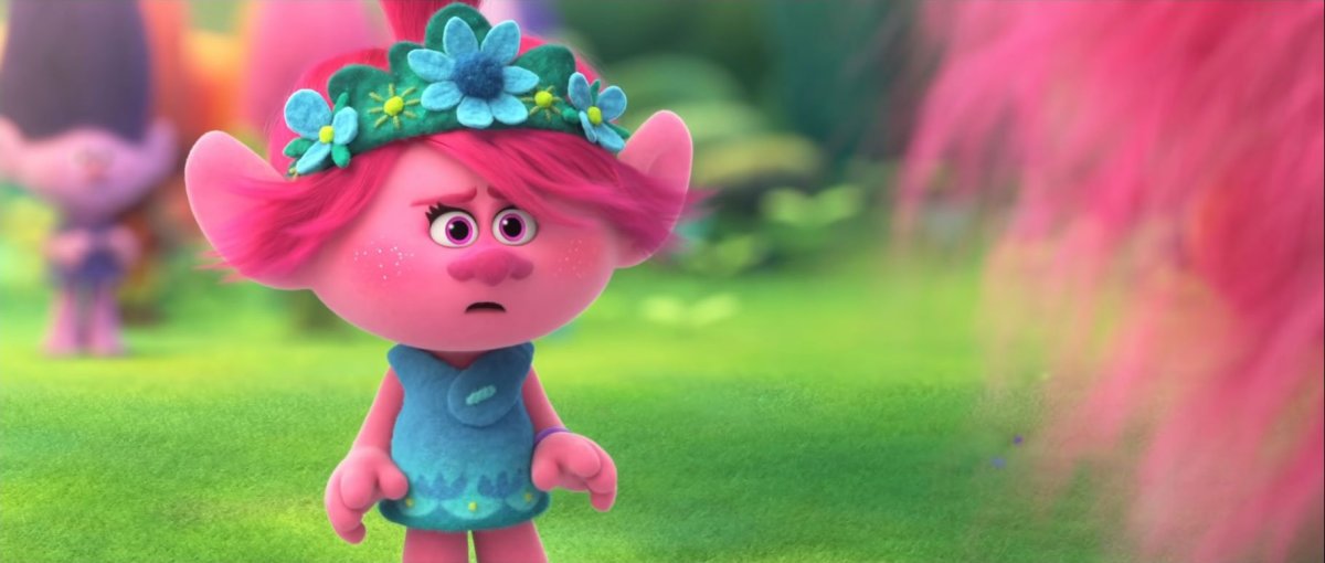 Розочка мультик Тролли