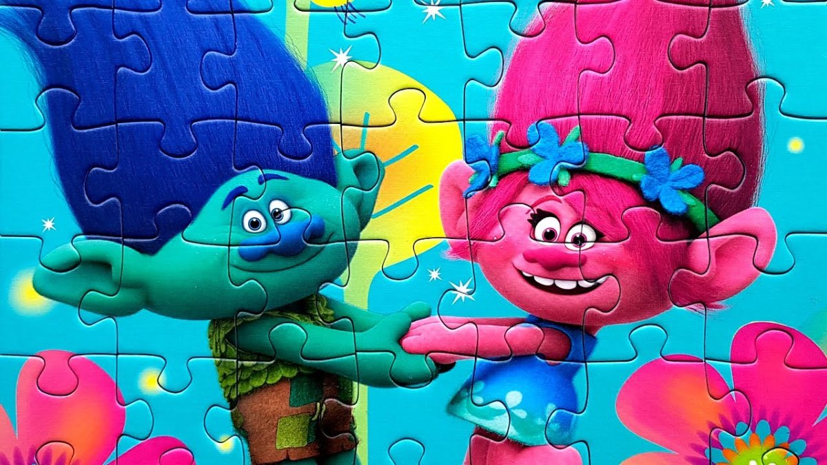 Тролли мультфильм Розочка