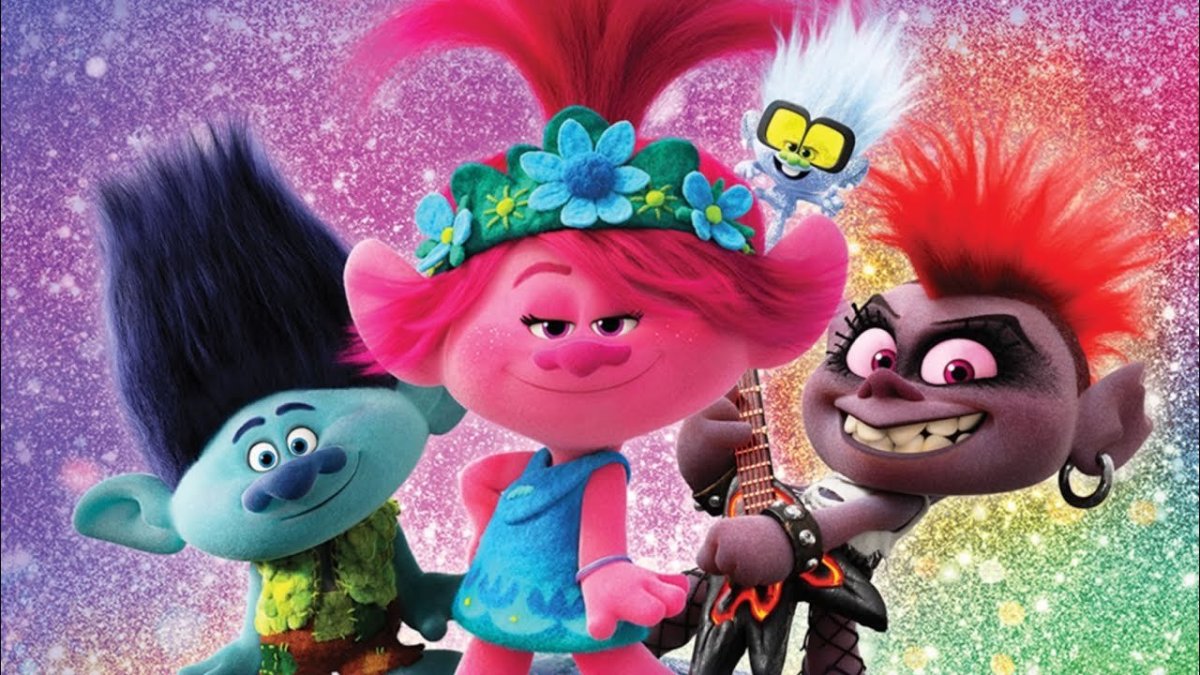 Розочка и Цветан Тролли мультик