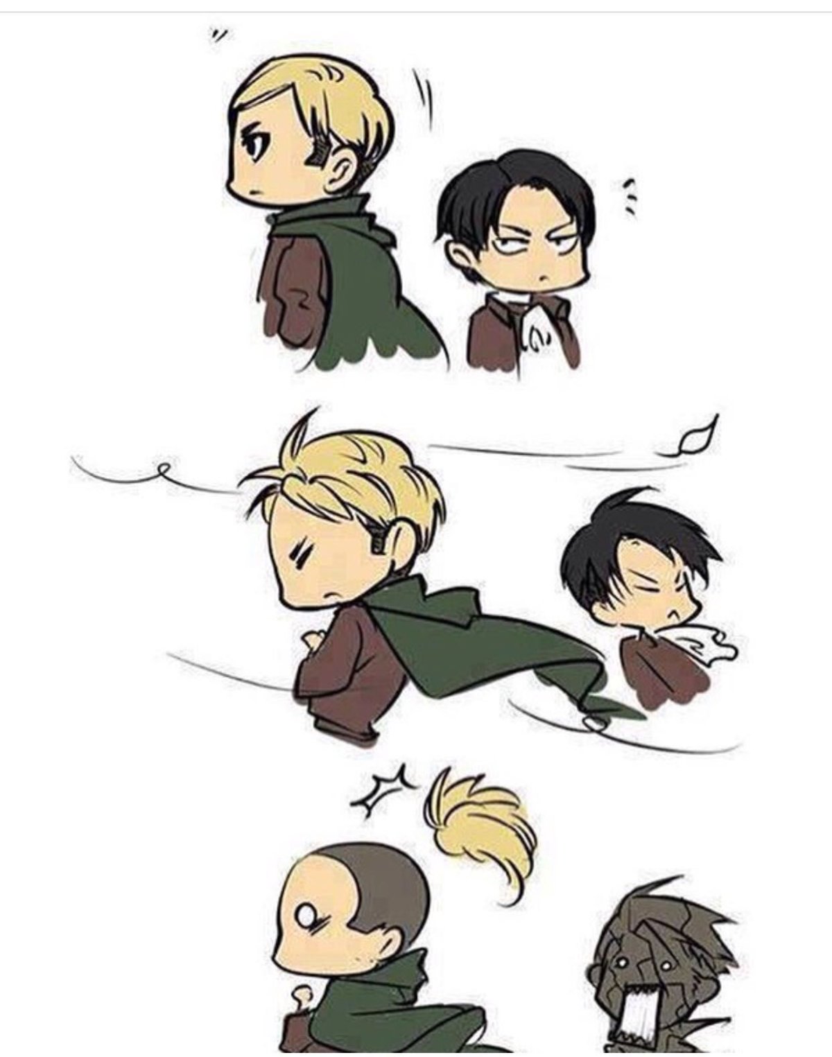 Чиби атака титанов Петра