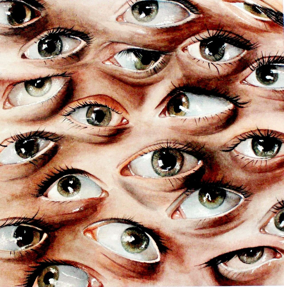 Много глаз арт