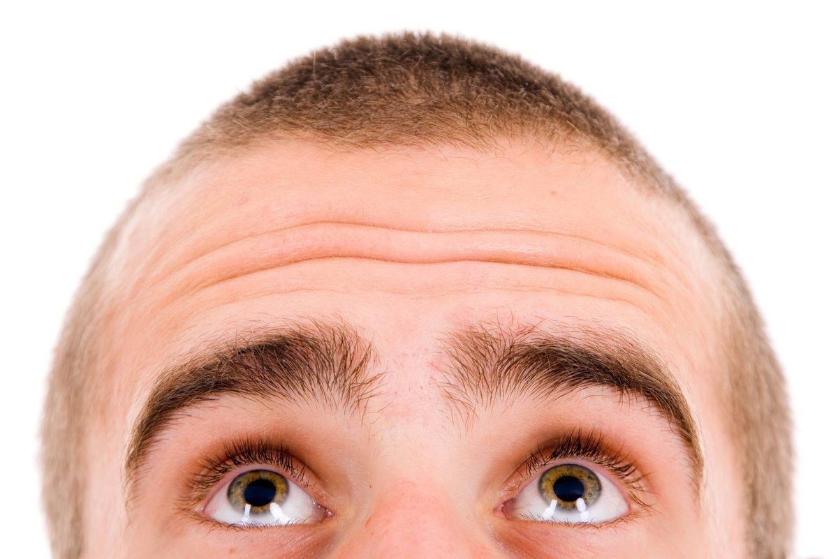 Глаза вверх