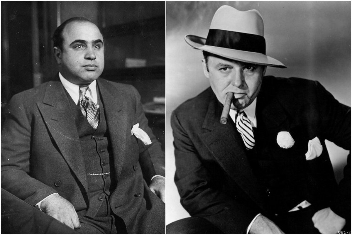 Гангстер в стиле Аль Капоне