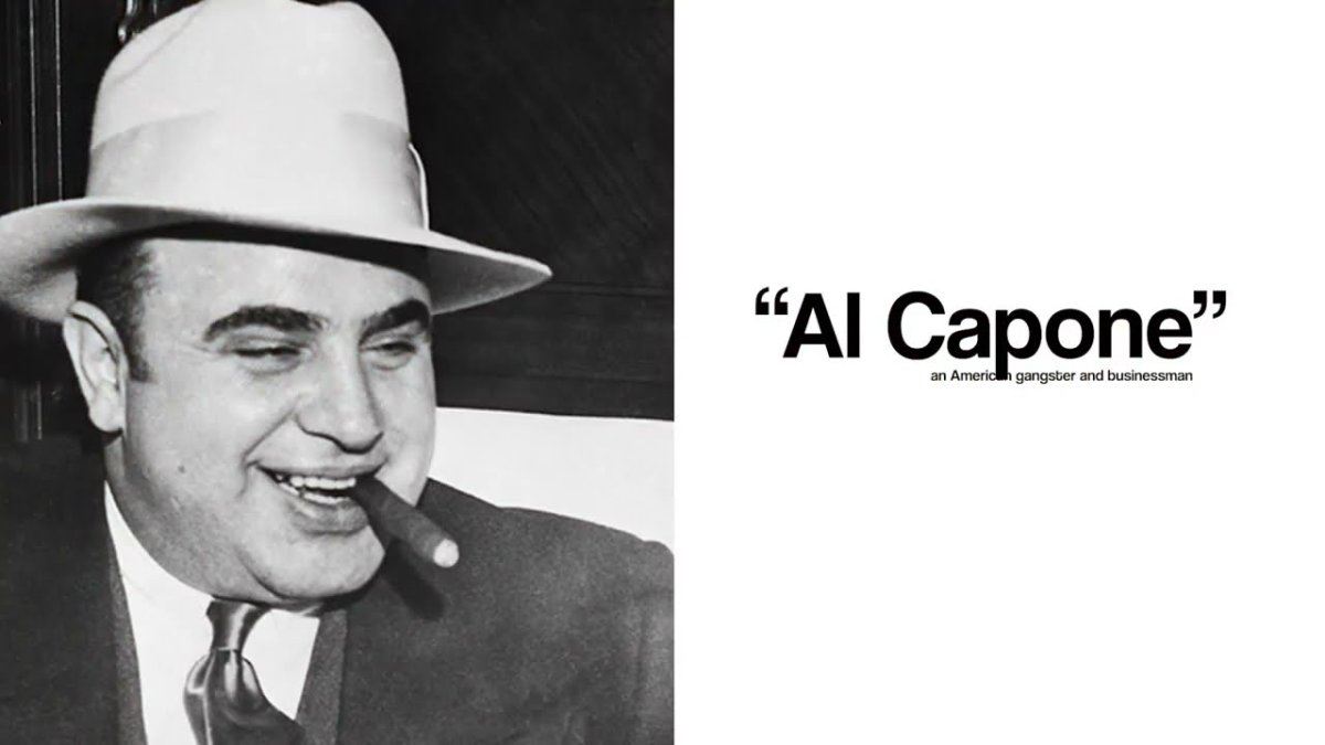 Портрет Аль Капоне