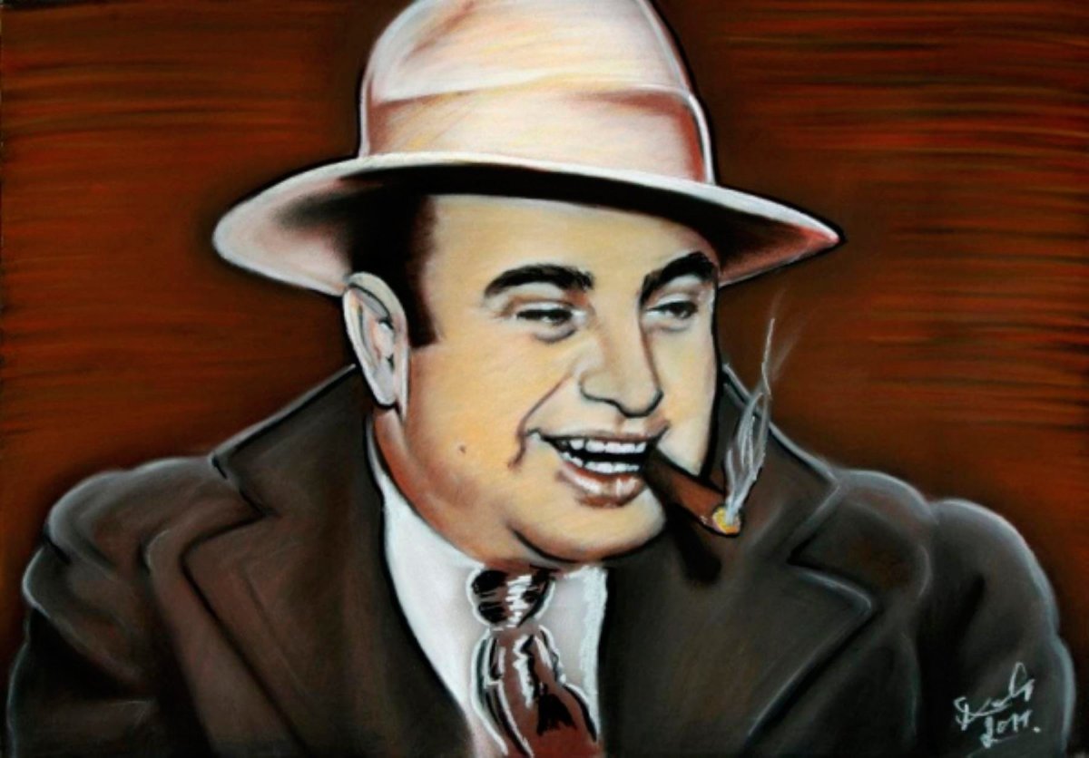 Итальянский мафиози Аль Капоне