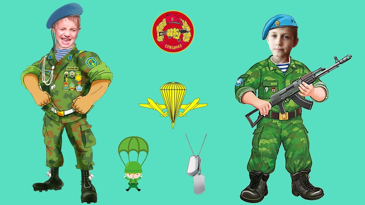 Векторный солдат России