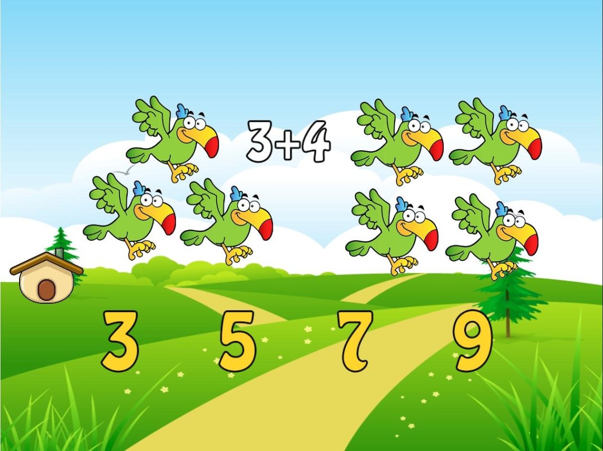 Математические игры для детей