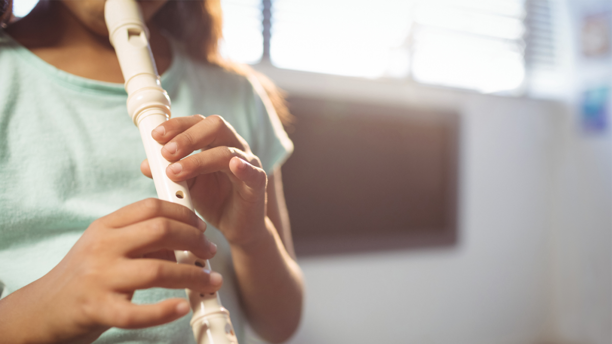 Флейта в руках Эстетика