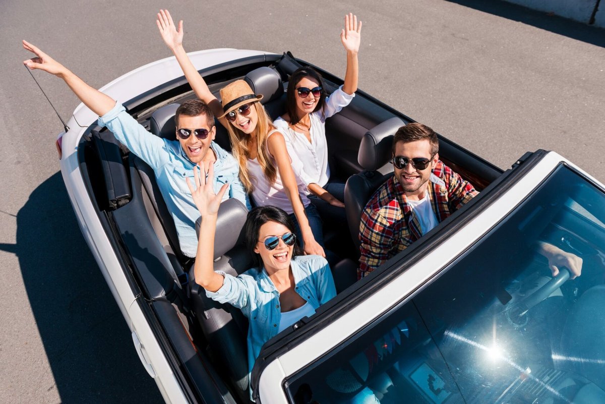 Фотосессия с кабриолетом