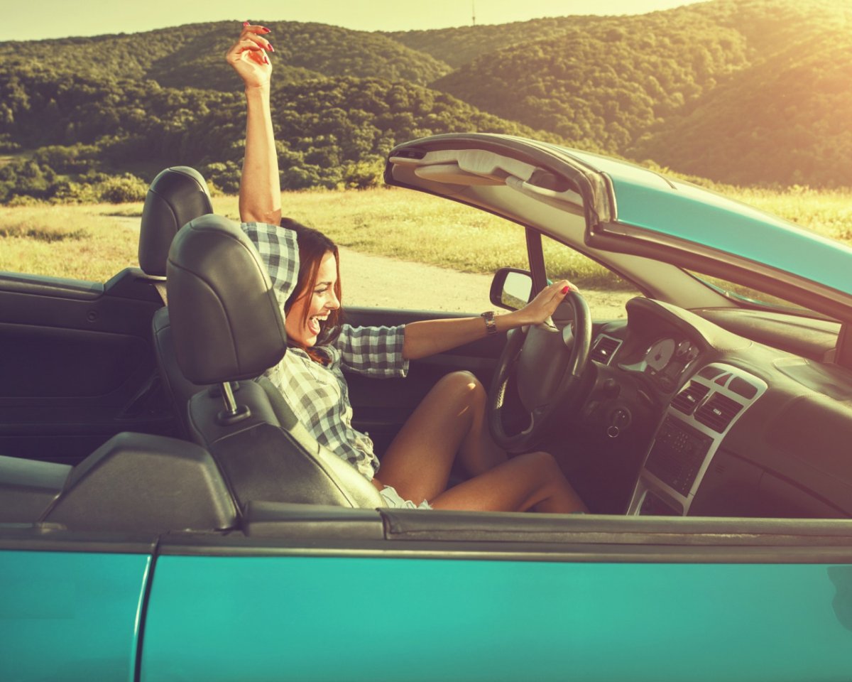 Фотосессия с кабриолетом