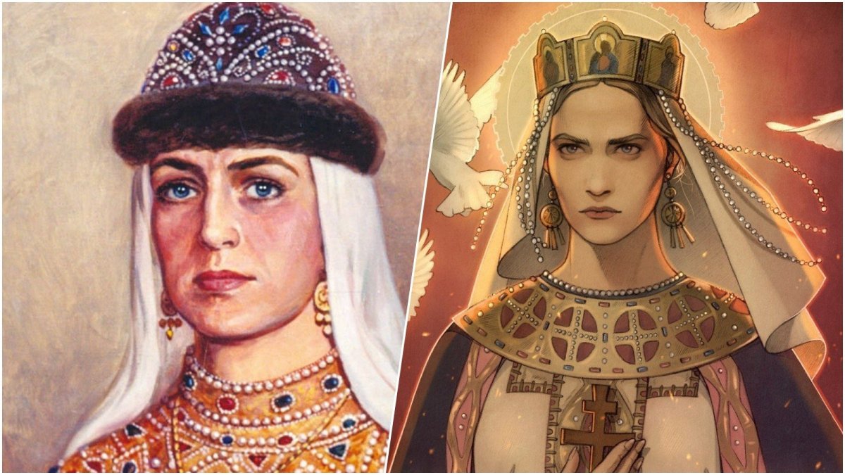 Равноапостольная княгиня Ольга икона