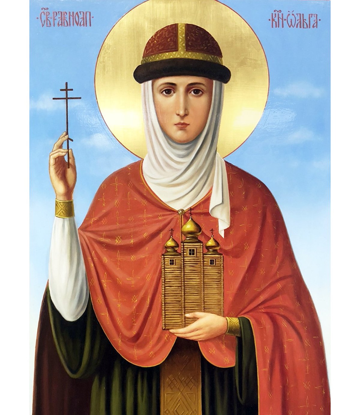 Княгиня Ольга Русь древняя Русь