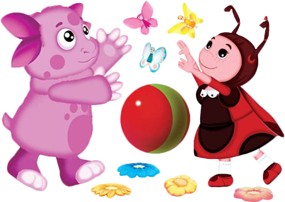 Персонажи мультфильма Лунтик