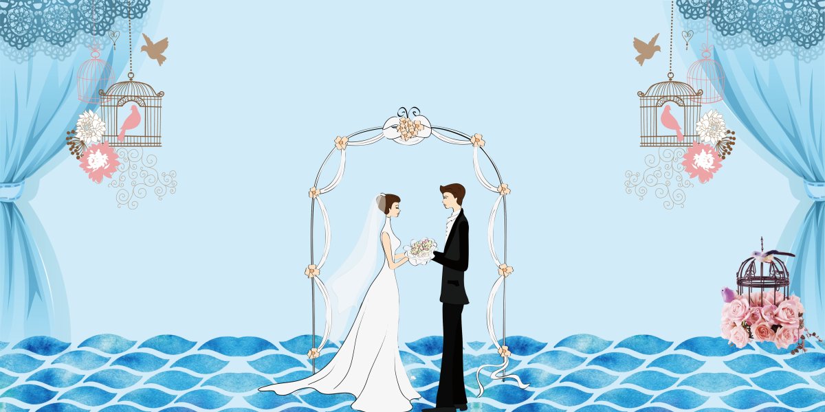 Свадебный фон