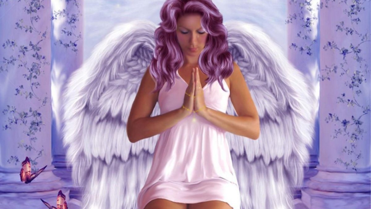 Ангелы живопись Нэнси Ноэль