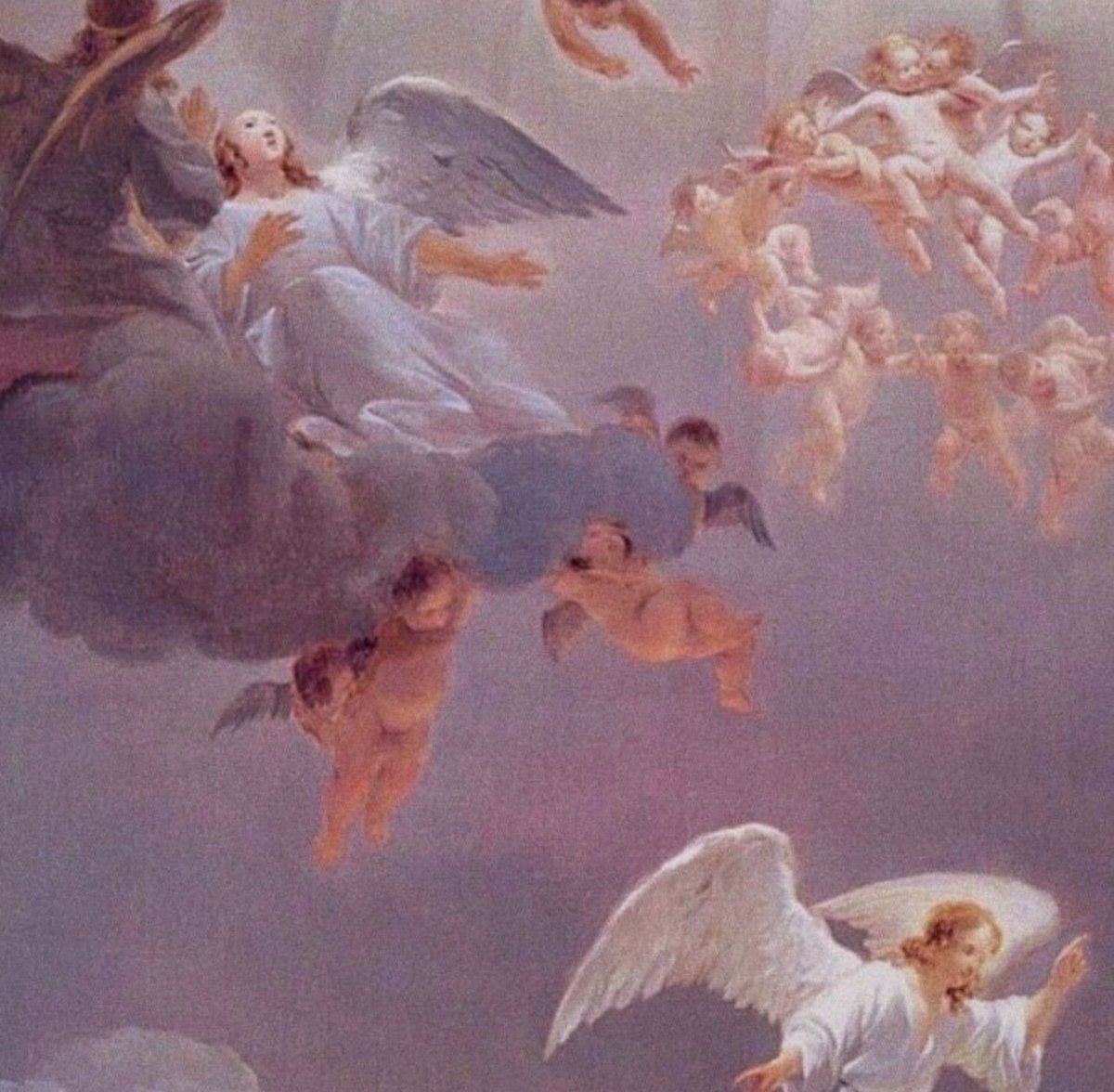 Девушка ангел рисунок