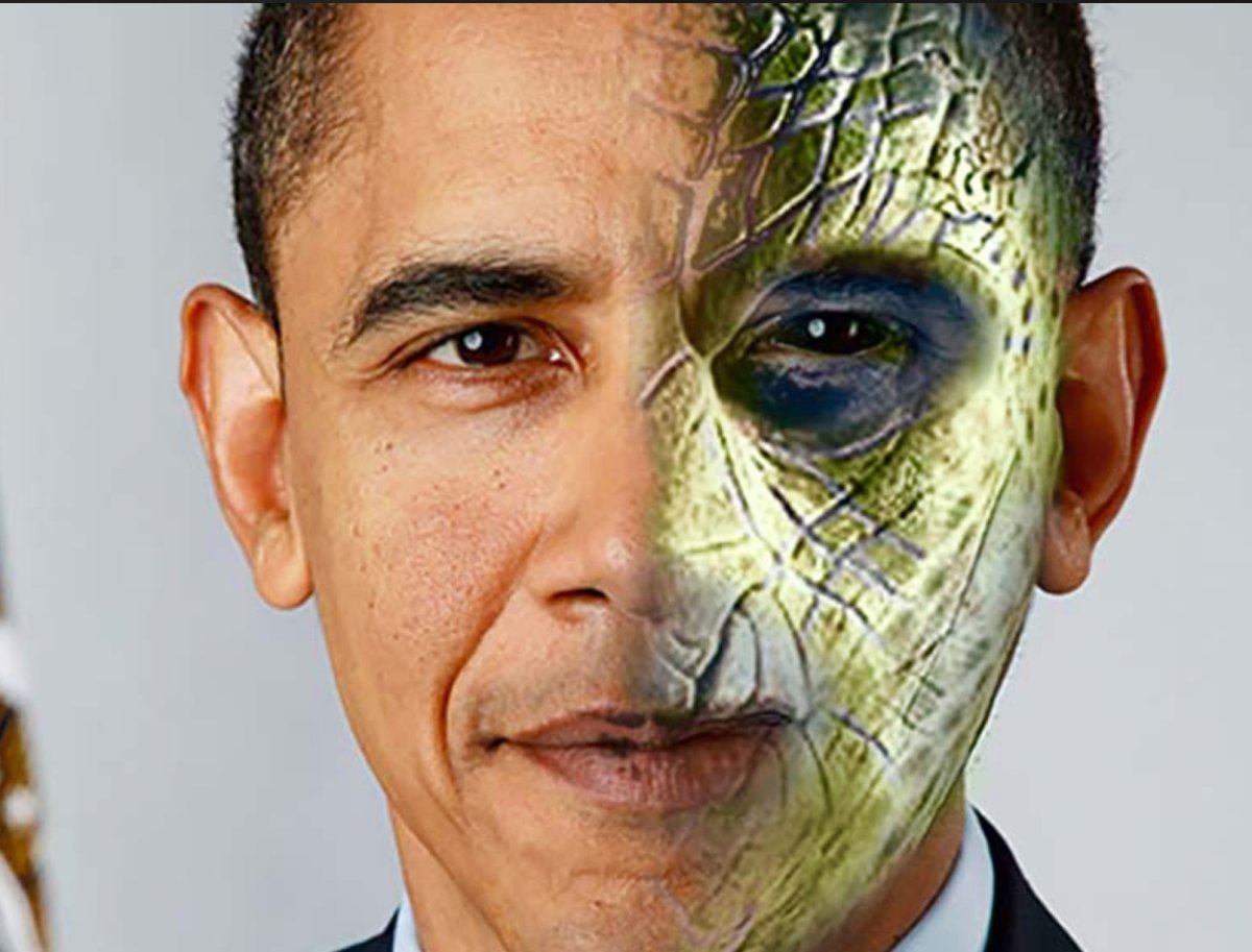 Обама рептилоид