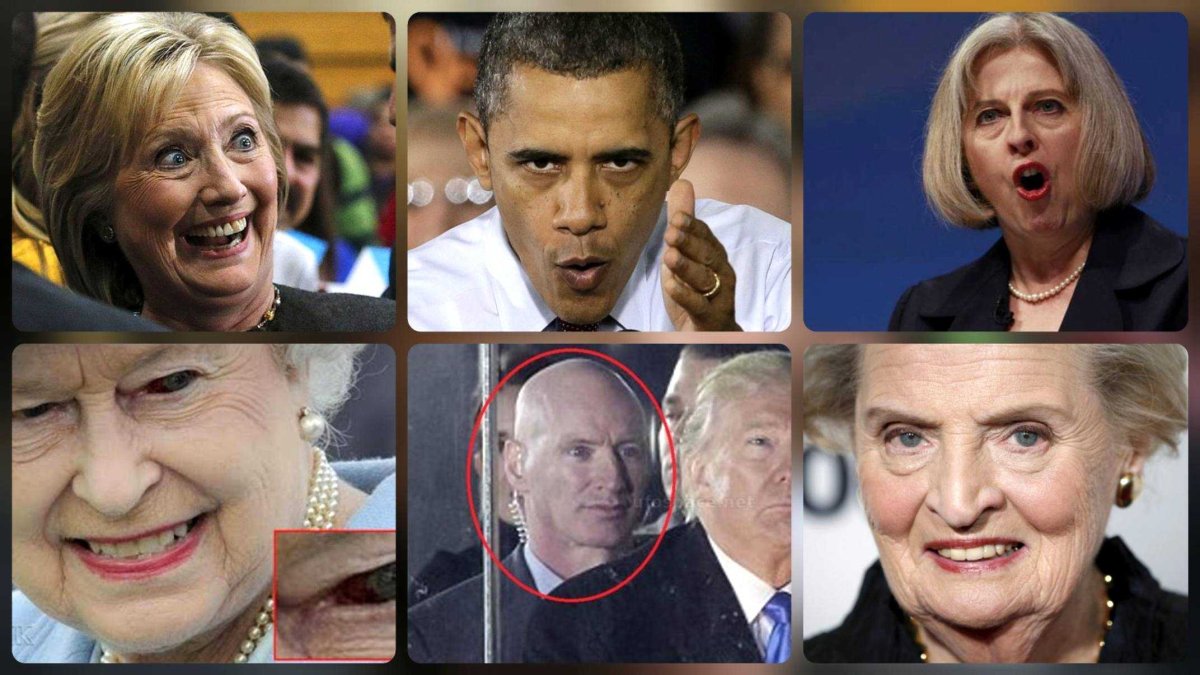 Картины с рептилоидами