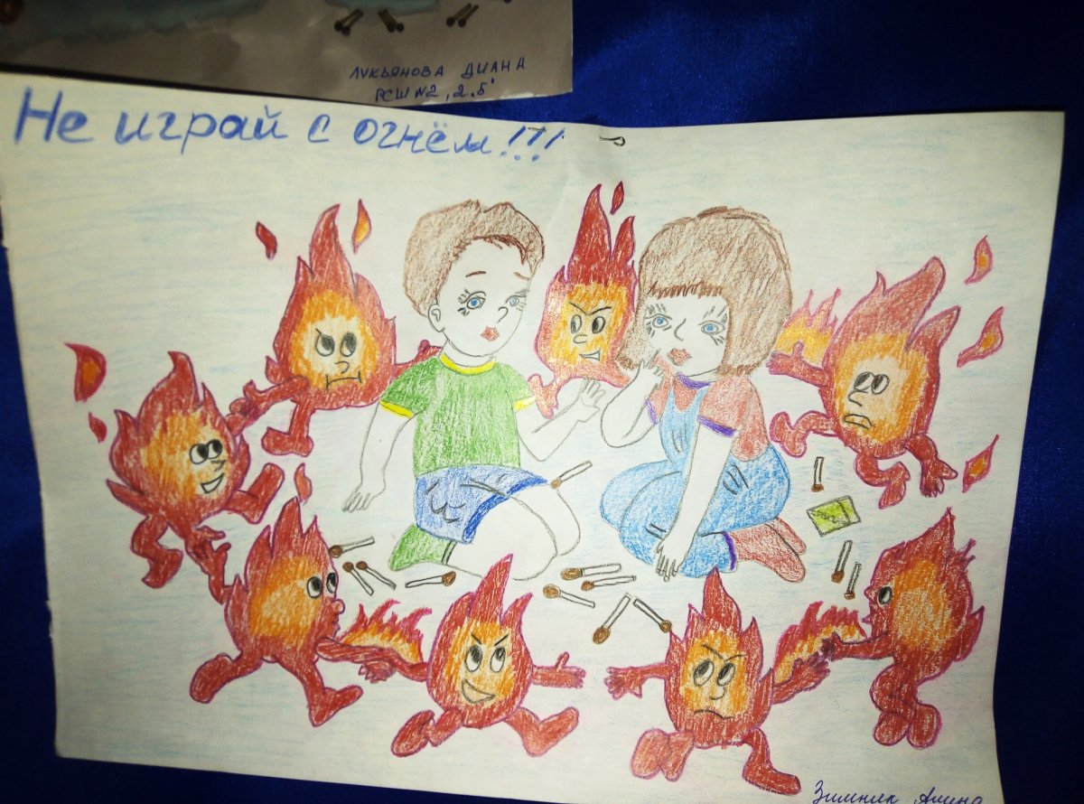 Безопасность глазами детей