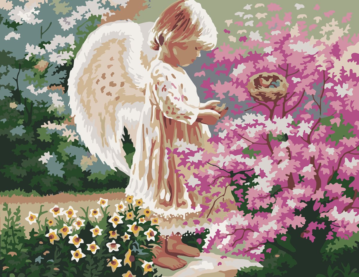 Художница Dona Gelsinger ангелы