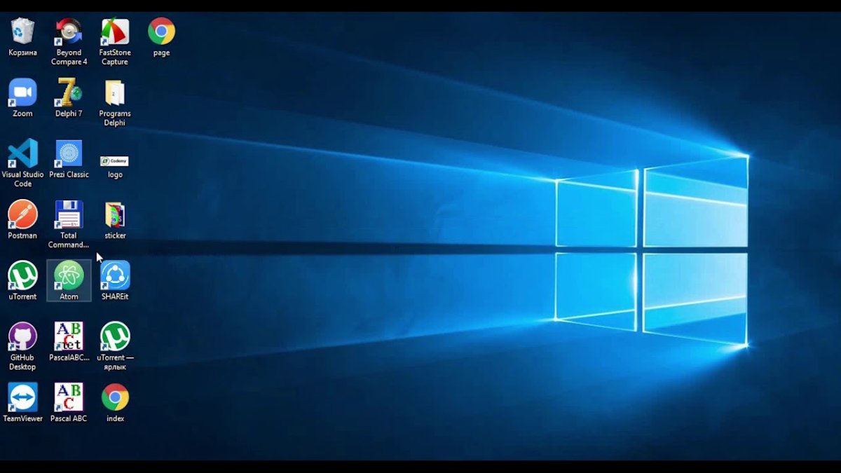 Рабочий стол Windows