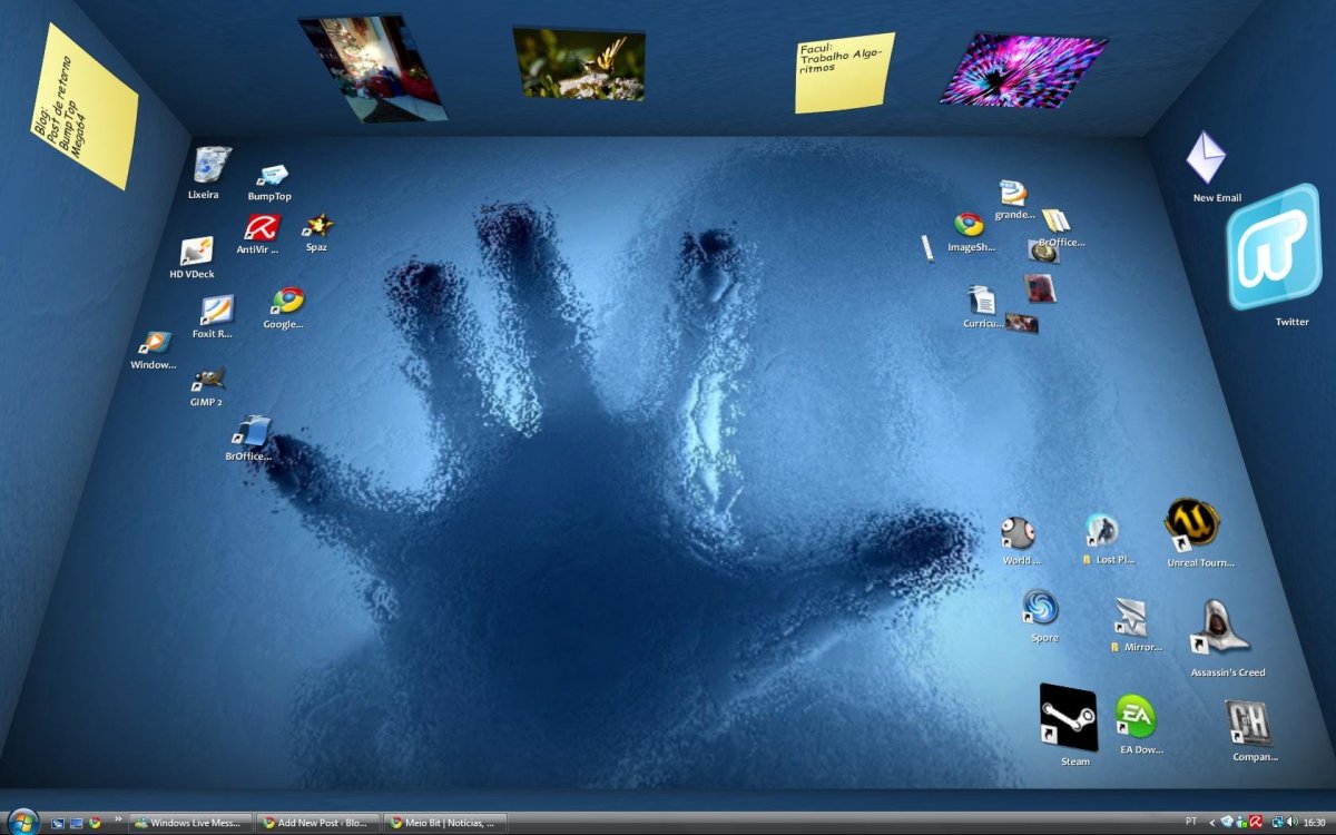 Изменить фоновый рисунок