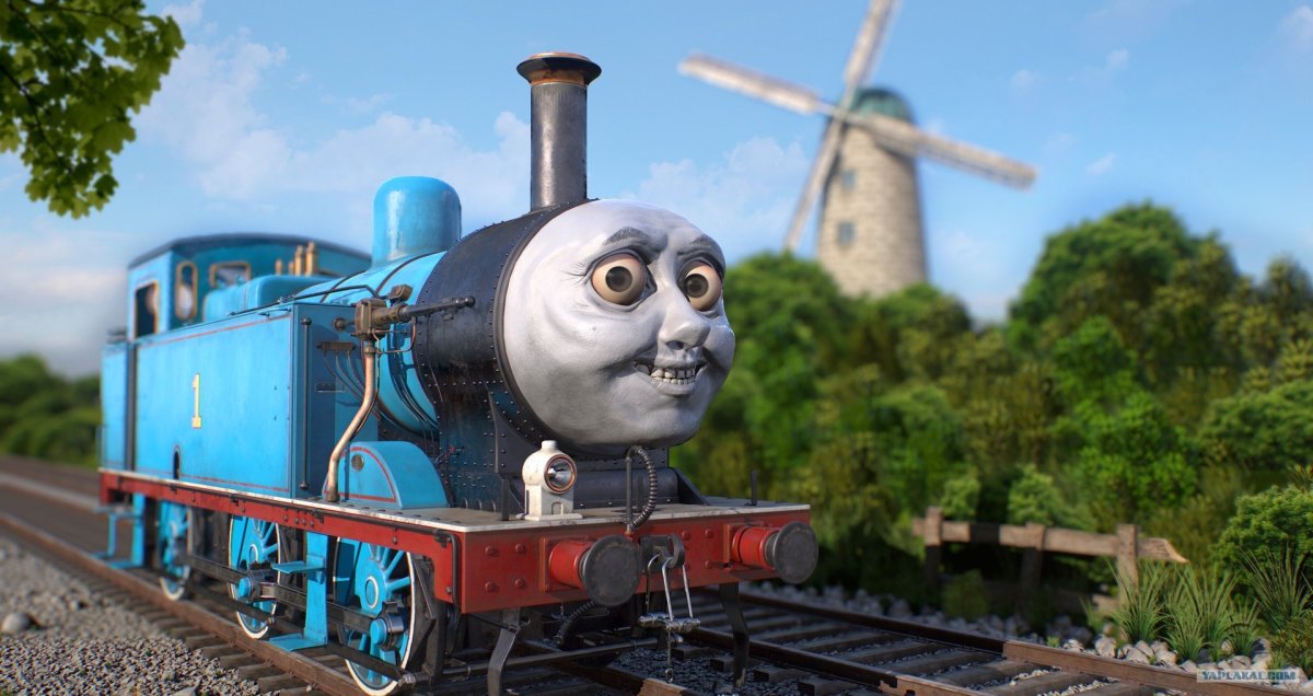 Старый поезд