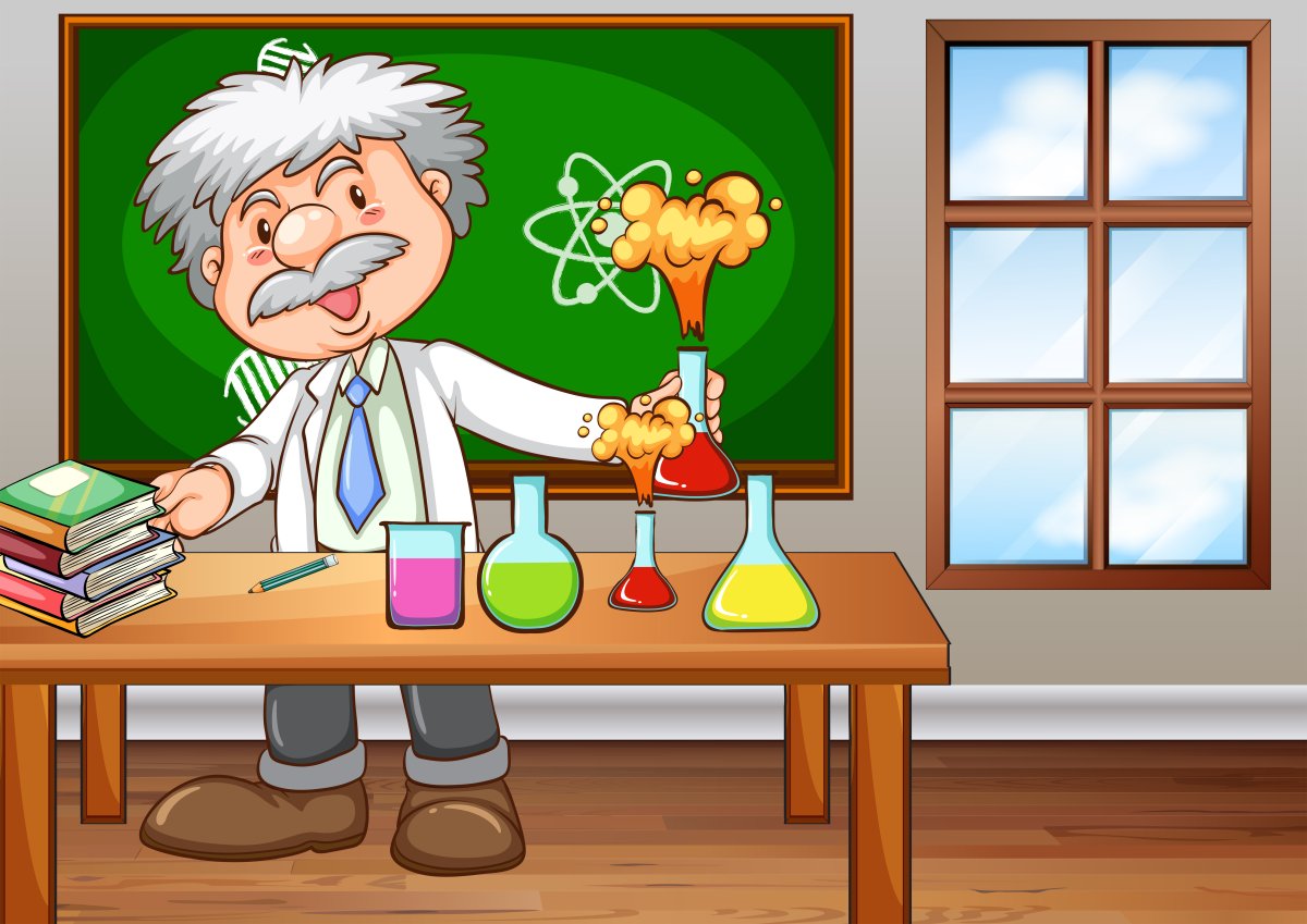 Лаборатория профессора для детей