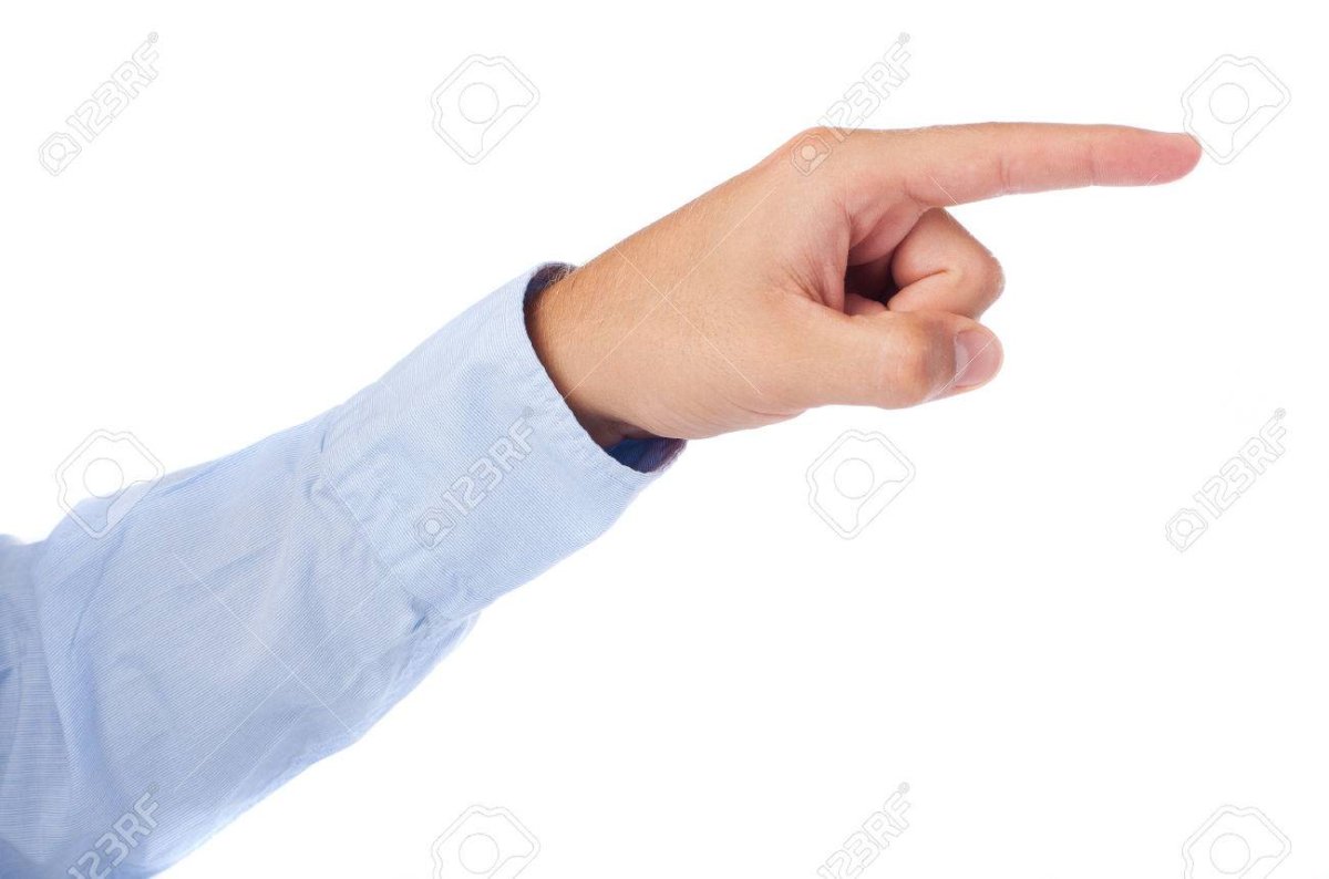 Девушка показывает класс