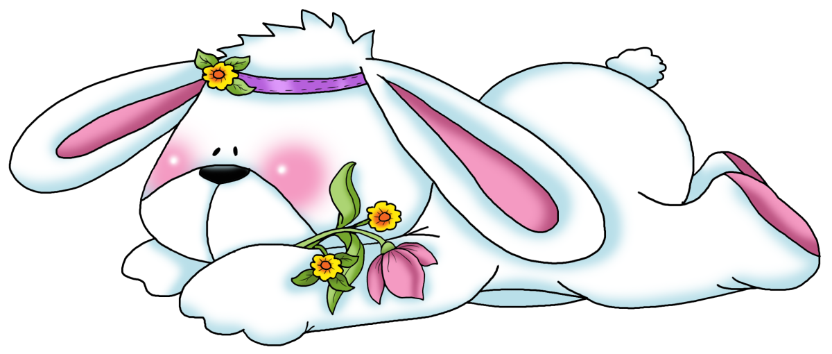 Маленький зайчик для срисовки