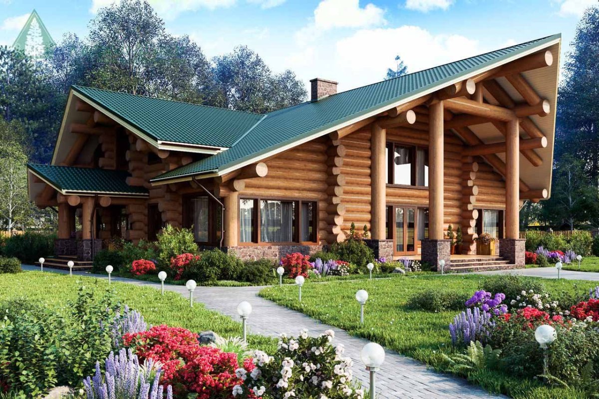 Коттедж из кирпича