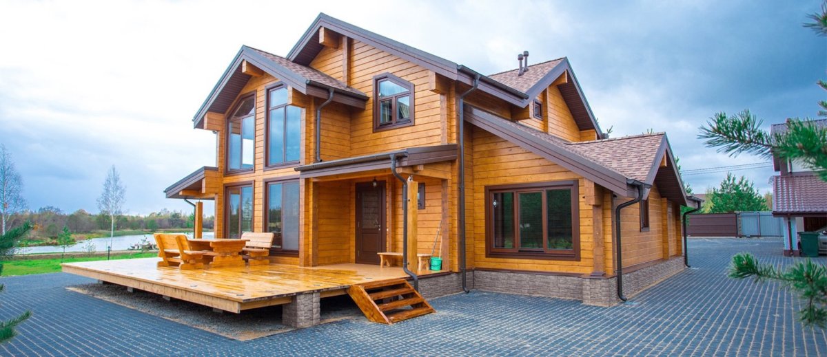 Стройка коттеджа